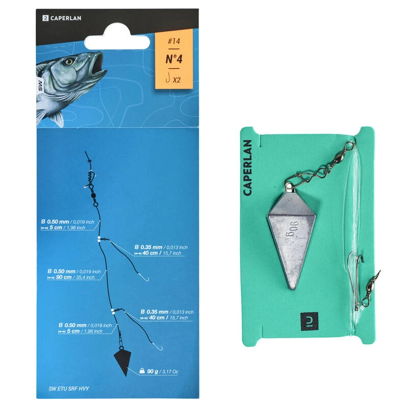 Bas De Ligne De Pêche En Surfcasting SW ETU SURF HVY 2 Bas De Ligne De Pêche En Surfcasting SW ETU SURF HVY – Image 2