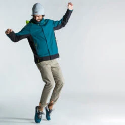 Tribord Blouson De Voile - Veste De Pluie Sailing 500 Homme Pétrole Jaune -Matériel De Pêche blouson de voile veste de pluie sailing 500 homme petrole jaune 4