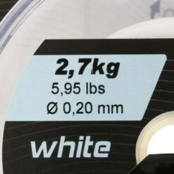 Fil Line Abrasion White 1000m Pêche En Mer -Matériel De Pêche fil line abrasion white 1000m peche en mer 2
